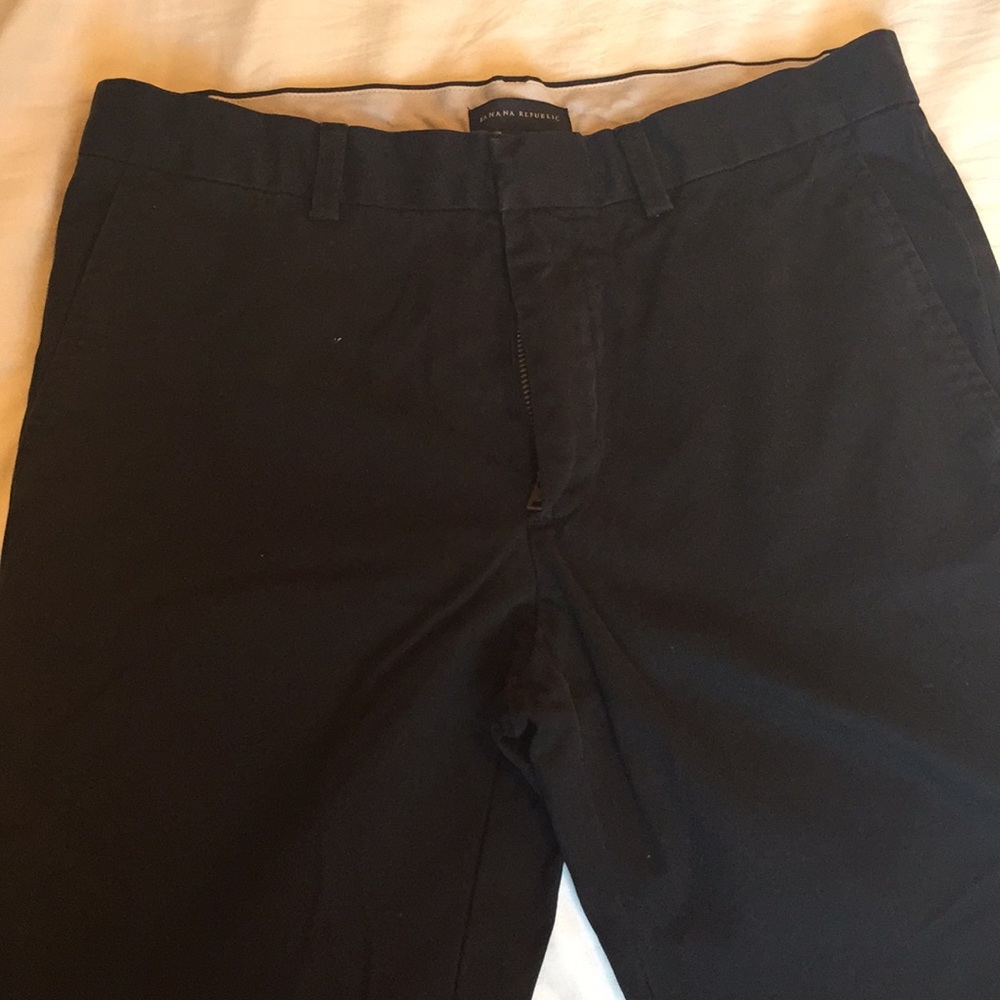 Black khaki Banana Republic